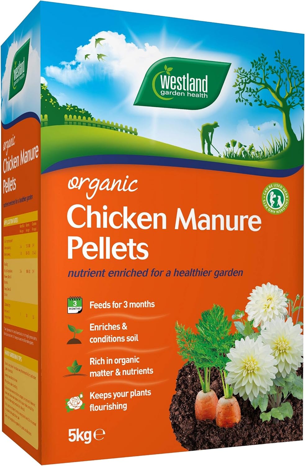Westland Organic Chicken Manure Pellets, 5 kg?20100323
