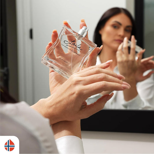 Geir Ness Laila Eau De Parfum Spray - Long Lasting Fresh, Airy And Clean Fragrance For Women - Blend Of Fruity And Floral Scent (1.7 Oz)