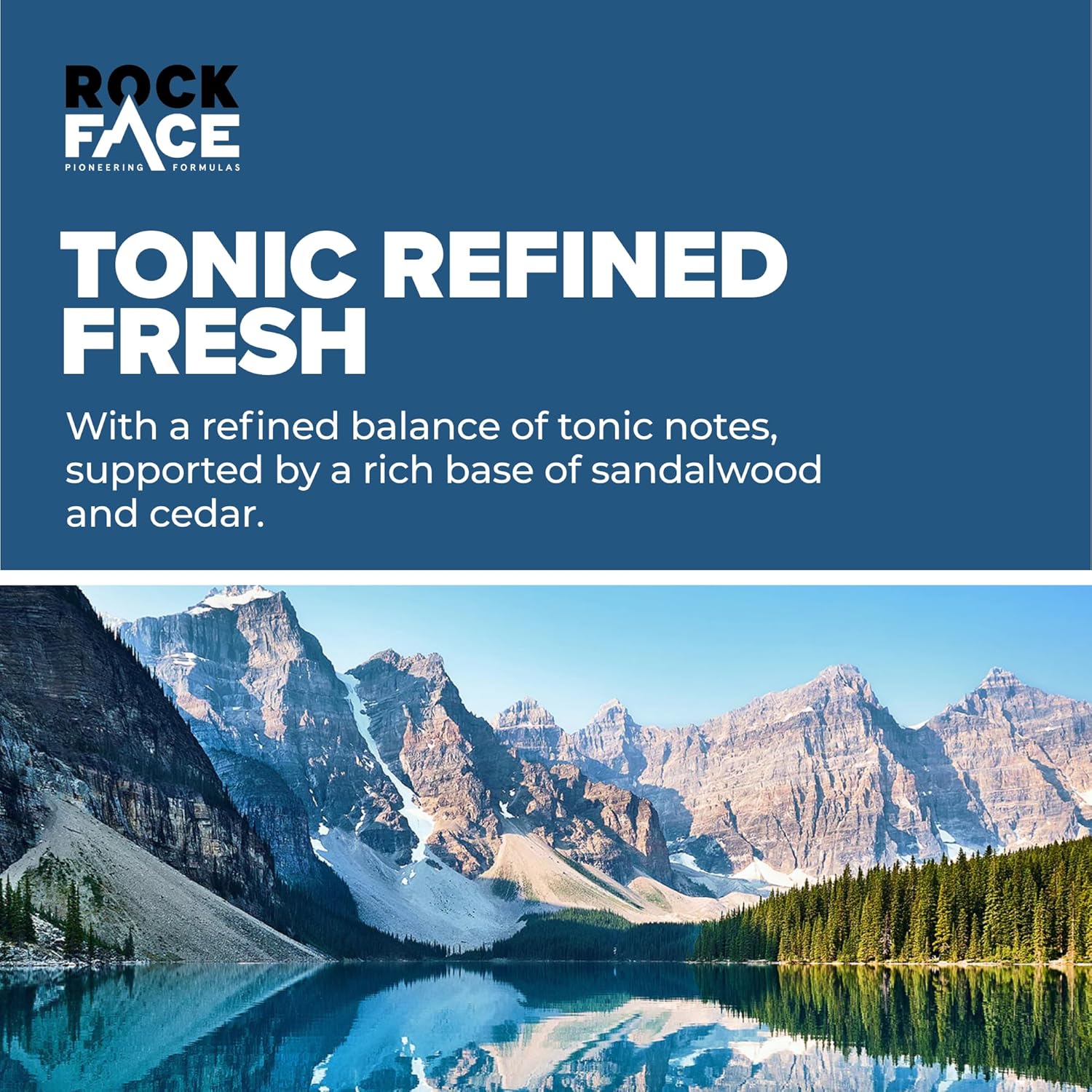 Rock Face Shower Gel - Refined All In One Body Wash for Men, 410ml, Sandalwood & Cedar Scent, Suitable for Hair and Body, Long Lasting Fragrance : Amazon.co.uk: Beauty