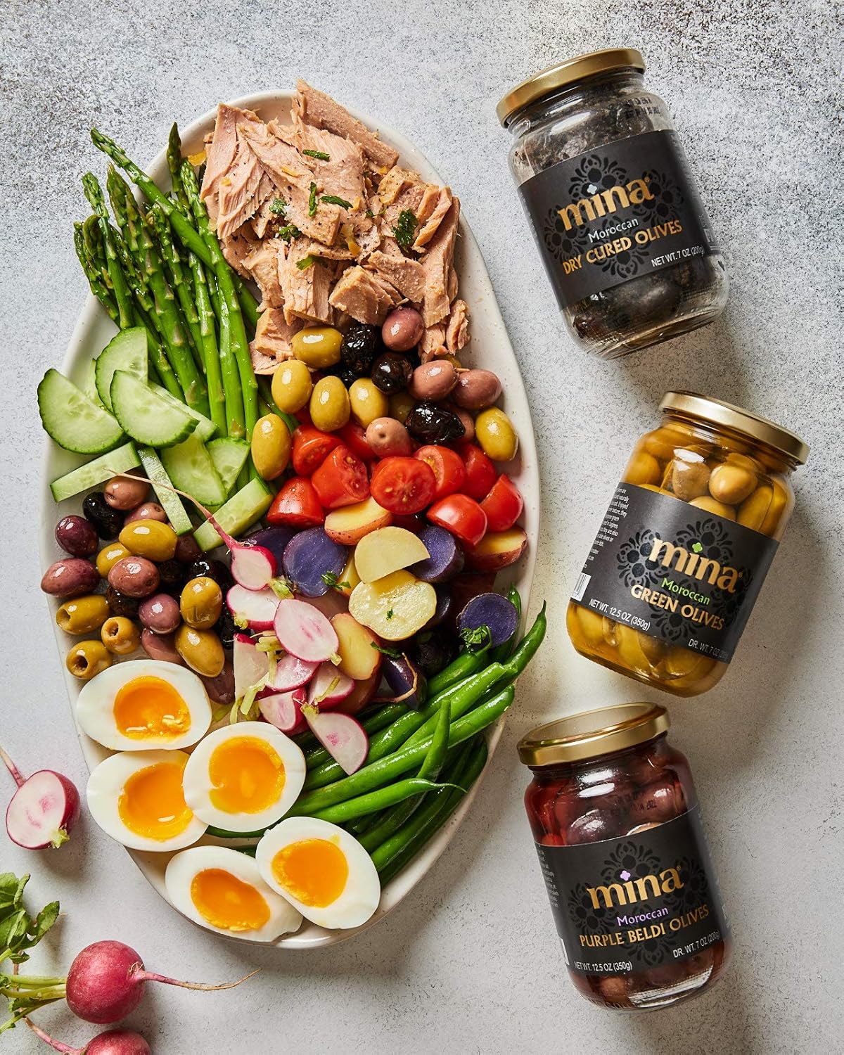 Mina Green Olives Pitted, 12.5 Oz - Delicious Pitted Green Olives, Keto And Paleo Snack, Hand Picked, Naturally Cured, Gluten Free, Low Carb, Vegan, Non Gmo And Kosher : Grocery & Gourmet Food