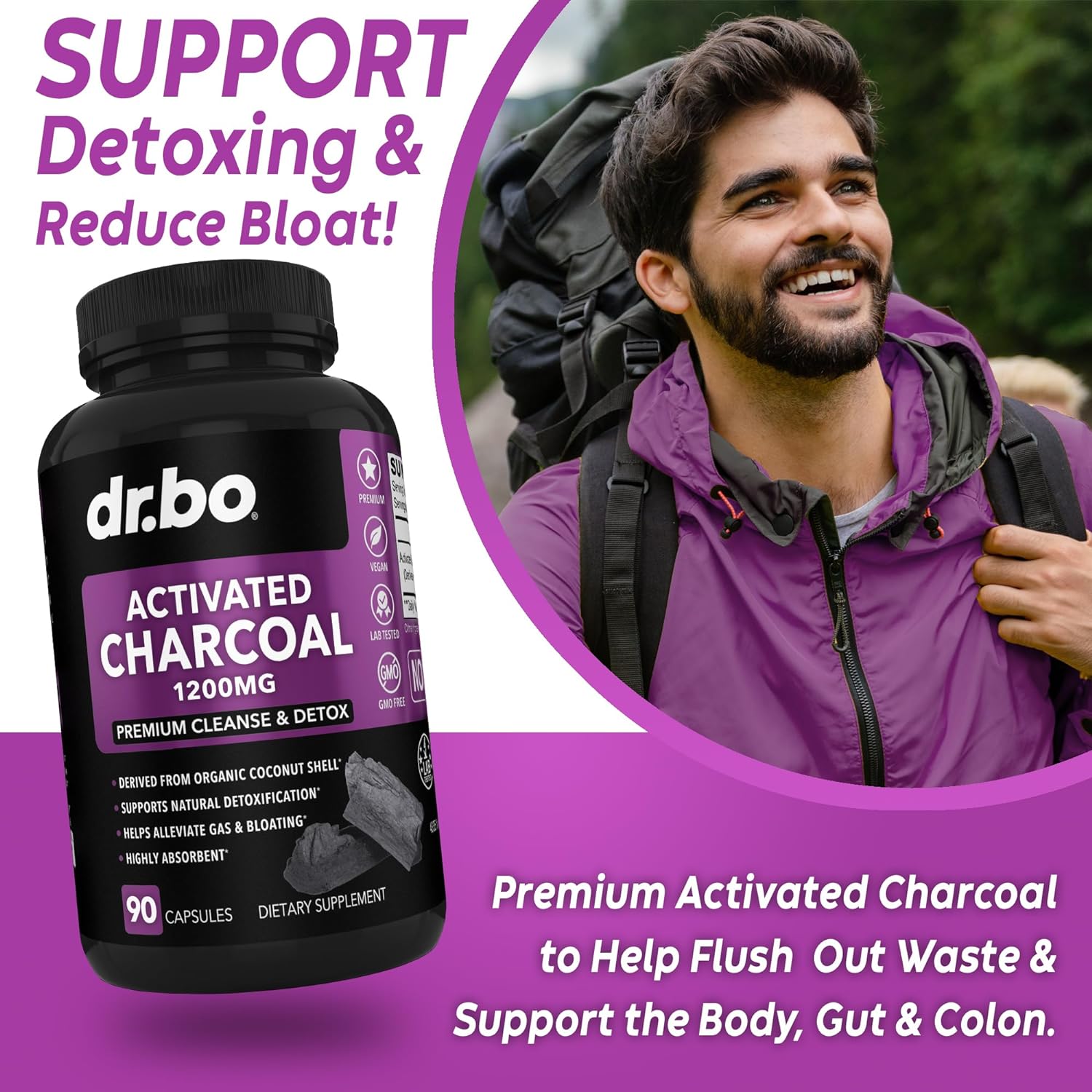 Buy Activated Charcoal & Candi Cleanse Support - Organic Coconut Charcoal Pills & Anti Overgrowth Pills for Stomach Gas and Bloating for Men Women Kids - Oral Herbal Oregano & Caprylic Acid Capsules on Amazon.com ? FREE SHIPPING on qualified orders