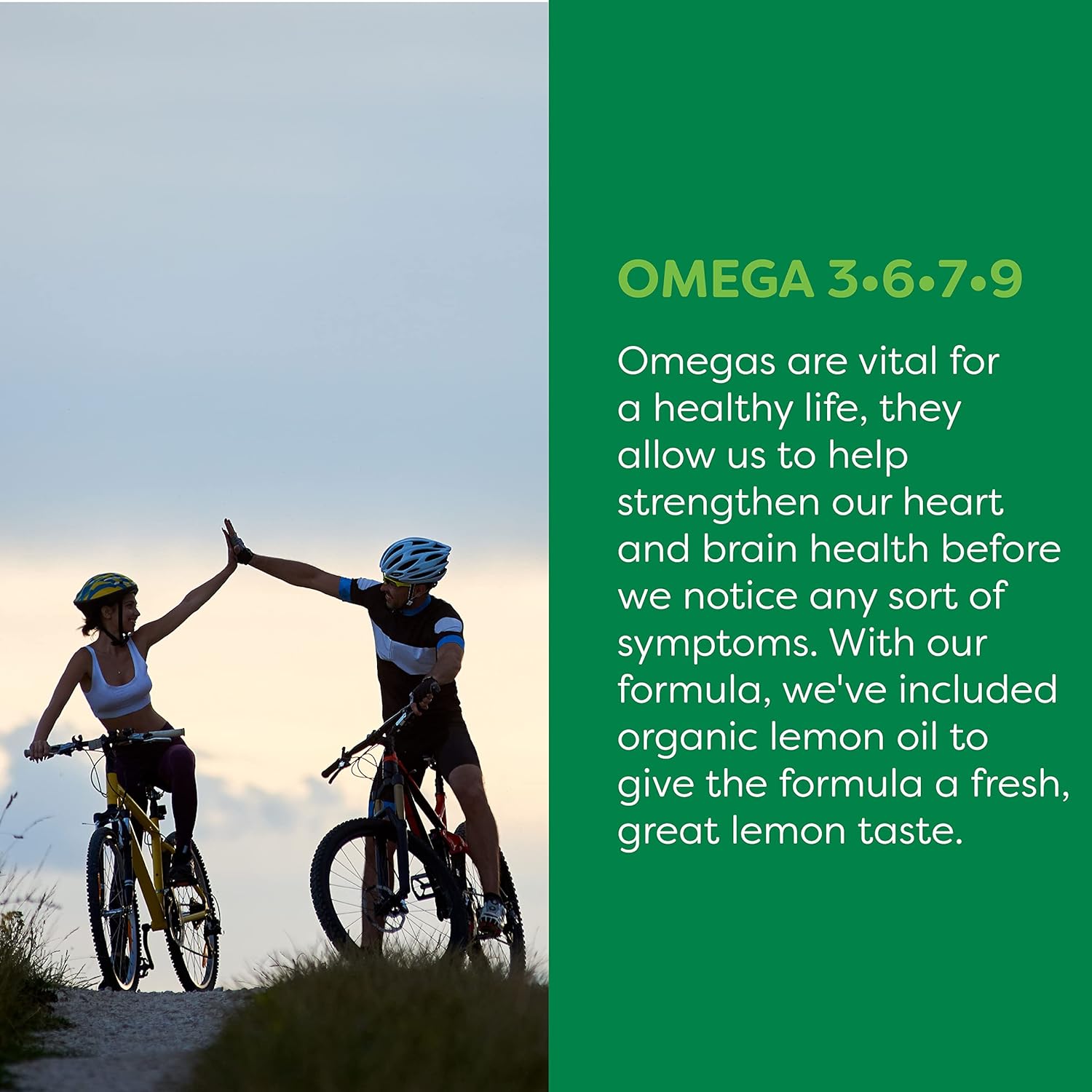 Global Healing Organic Omega 3 6 9 and 7 (Seaberry CO2 Extract) - Fish