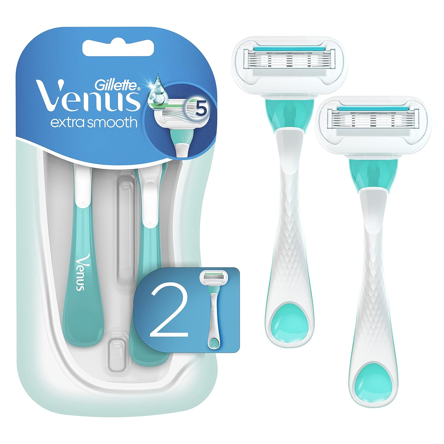 Gillette Venus Razor, 2 Count