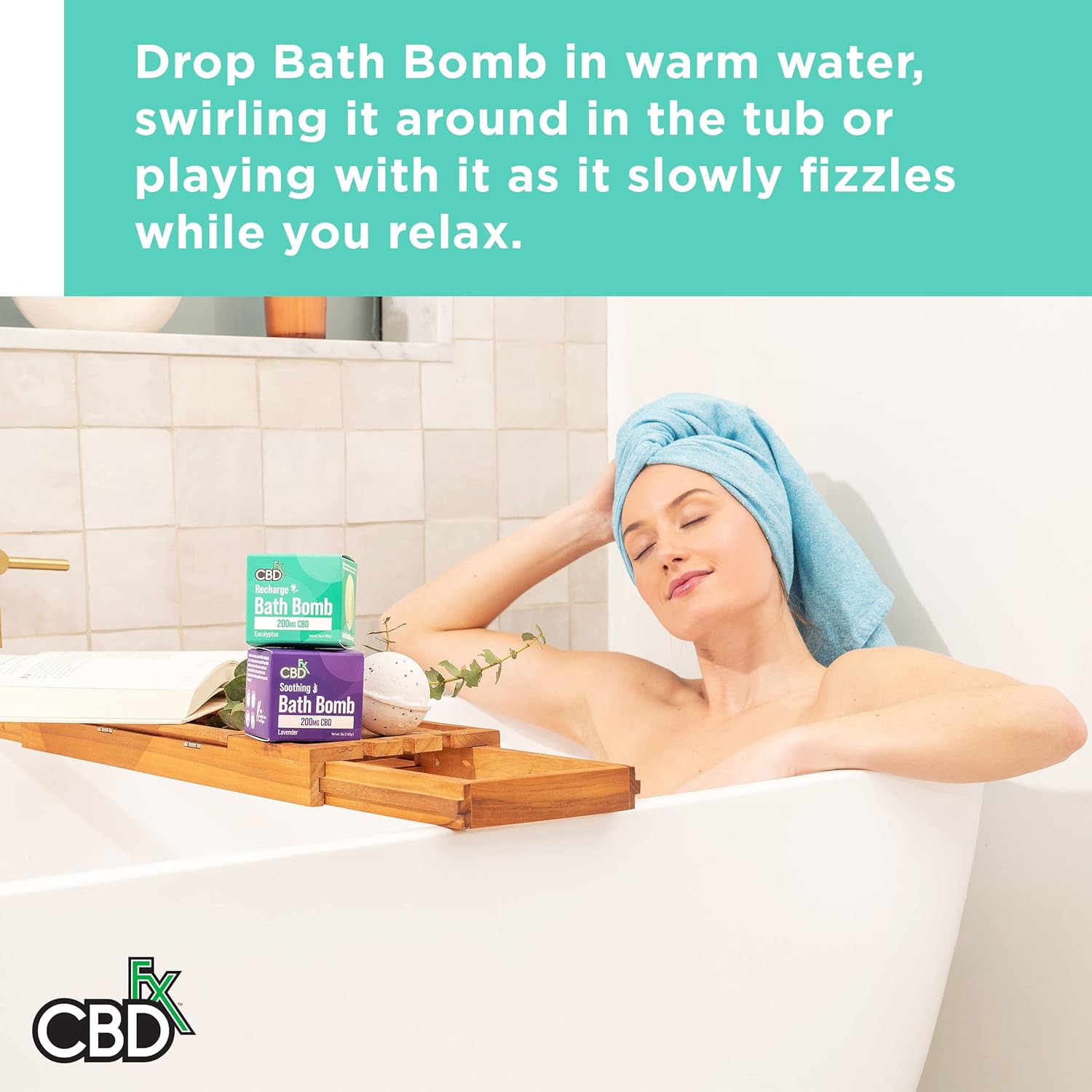 CBDfx 200mg CBD High Strength Recharge CBD Oil Bath Bomb with Eucalyptus & Spearmint Oils, Vegan, Cruelty-Free, Single Bath Bomb : Amazon.co.uk: Beauty