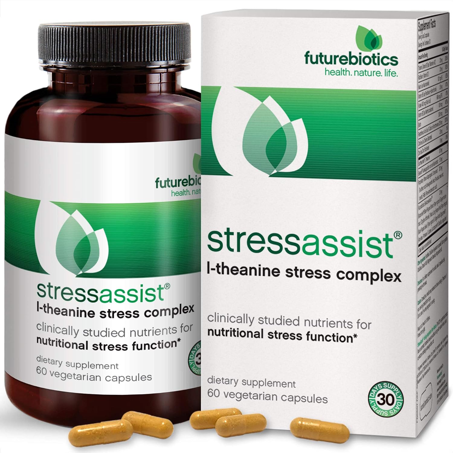 Futurebiotics Stressassist 60 Vegetarian Capsules