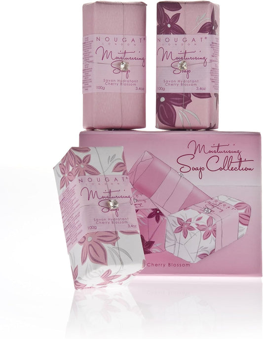 Nougat London Limited Moisturising Soap Collection Cherry Blossom 300G
