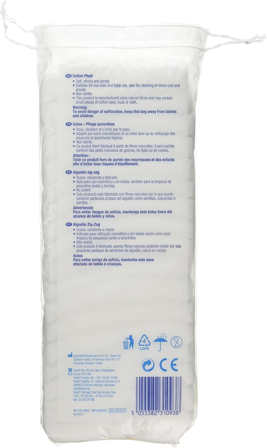 Alvita Cotton Wool Pleats, 100g