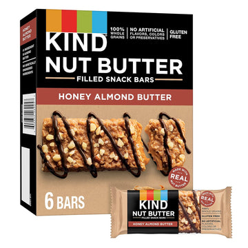 Kind Nut Butter Filled, Honey Almond Butter, 6Ct