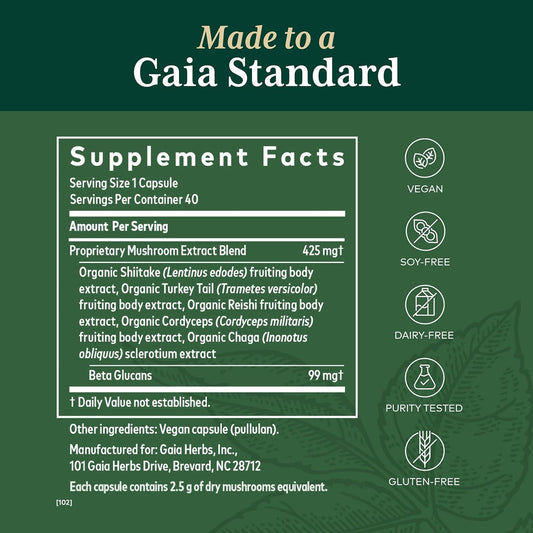 Gaia PRO Daily Mushroom Immune