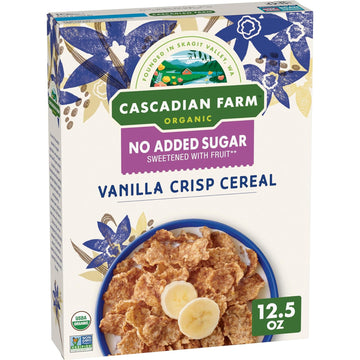 Cascadian Farm Organic Vanilla Crisp Cereal, 12.5 oz