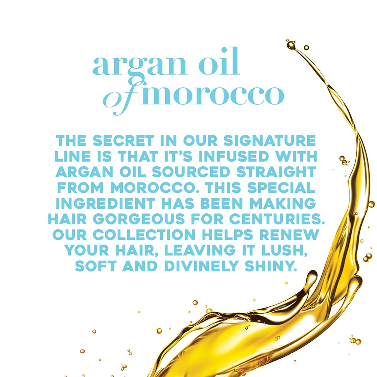 OGX Renewing Moroccan Argan Oil Conditioner, 25.4 Ounce Salon Size : Beauty & Personal Care