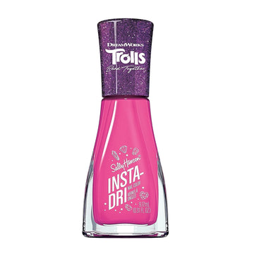 Sally Hansen Insta-Dri X Trolls Nail Polish Collection - Poppilicious - 0.31 Fl Oz