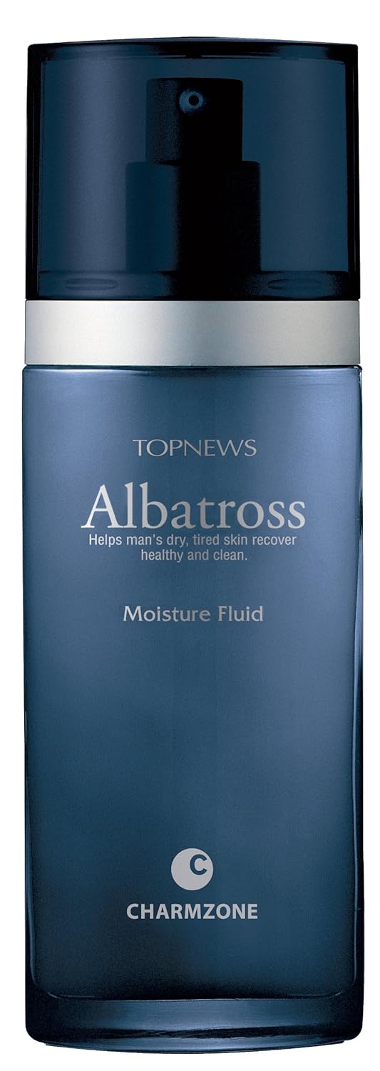 Charmzone Albatross Moisture Fluid Emulsion - Hydrating Moisturizing Nourishing And Soothing Aftershave Lotion Skincare For Men (130Ml/4.4 Fl.Oz) : Beauty & Personal Care