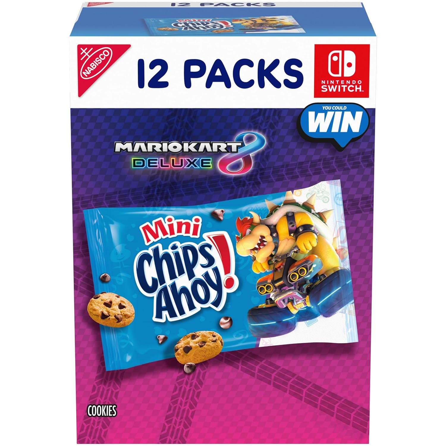 Chips Ahoy! Mini Original Chocolate Chip Cookies, 12 Snack Packs