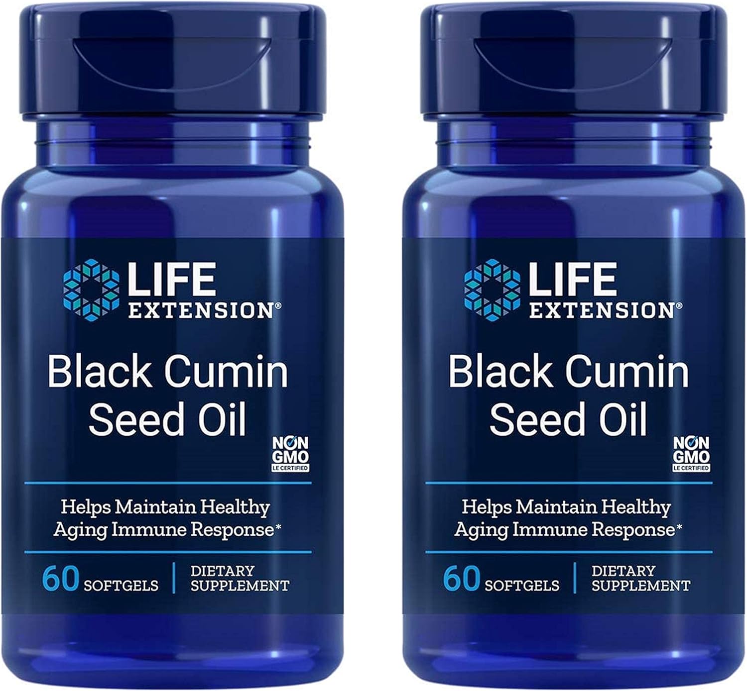 Life Extension Black Cumin Seed Oil, 60 softgels Life Extension (2 pack)