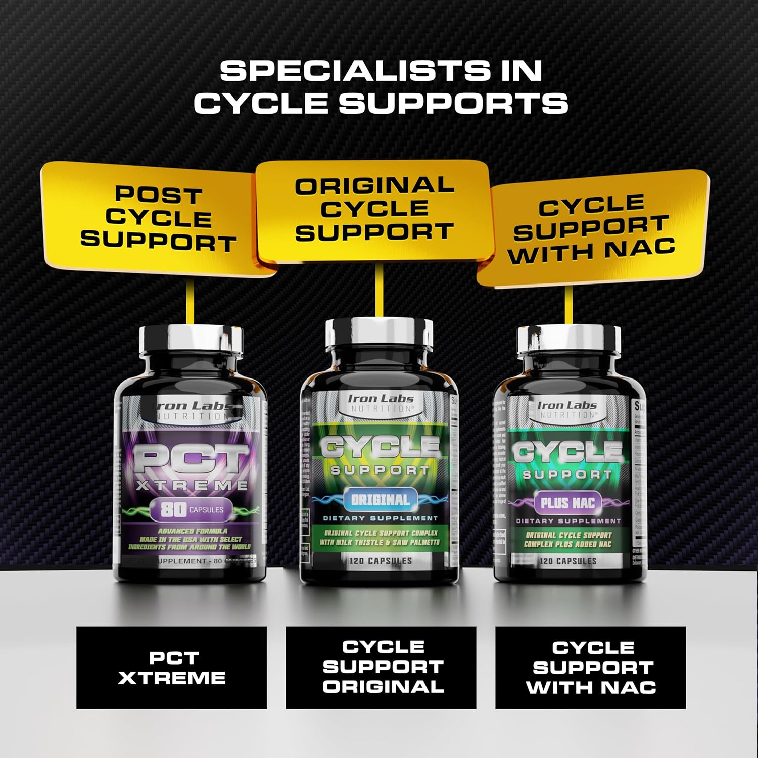 Cycle Support Plus Nac (N-Acetyl-L-Cysteine) - On Cycle Support Supplements For Men - With N Acetyl L Cysteine, Milk Thistle, Hawthorne Berry And More (240 Capsules) : Health & Household