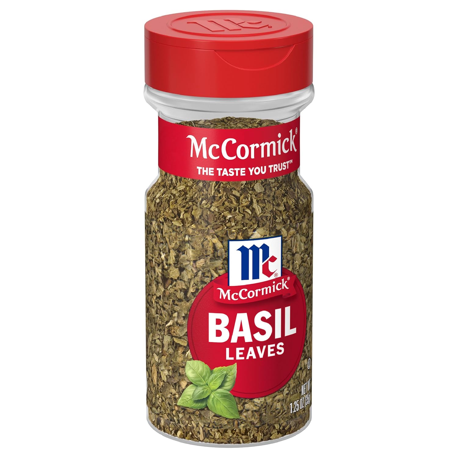 McCormick Basil Leaves, 1.25 oz (Pack of 12)