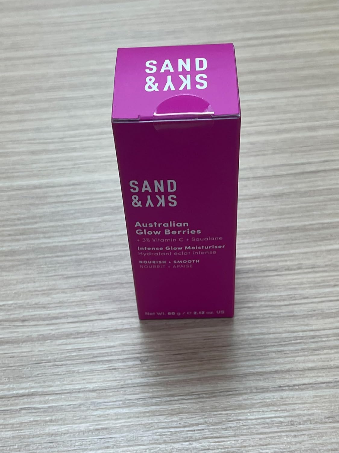 Sand & Sky Australian Glow Berries Brightening Moisturizer With Vitamin C & Squalane - Glow-Boosting Face Cream, Anti-Aging Formula, For Dull Skin : Beauty & Personal Care