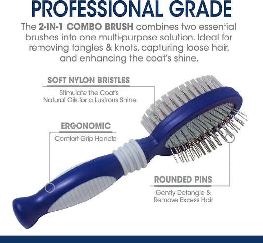 Four Paws Magic Coat Professional Series Grooming Brushes for Dogs & Cats l Trimmers, Nail Clippers, & Brushes Dog & Cat