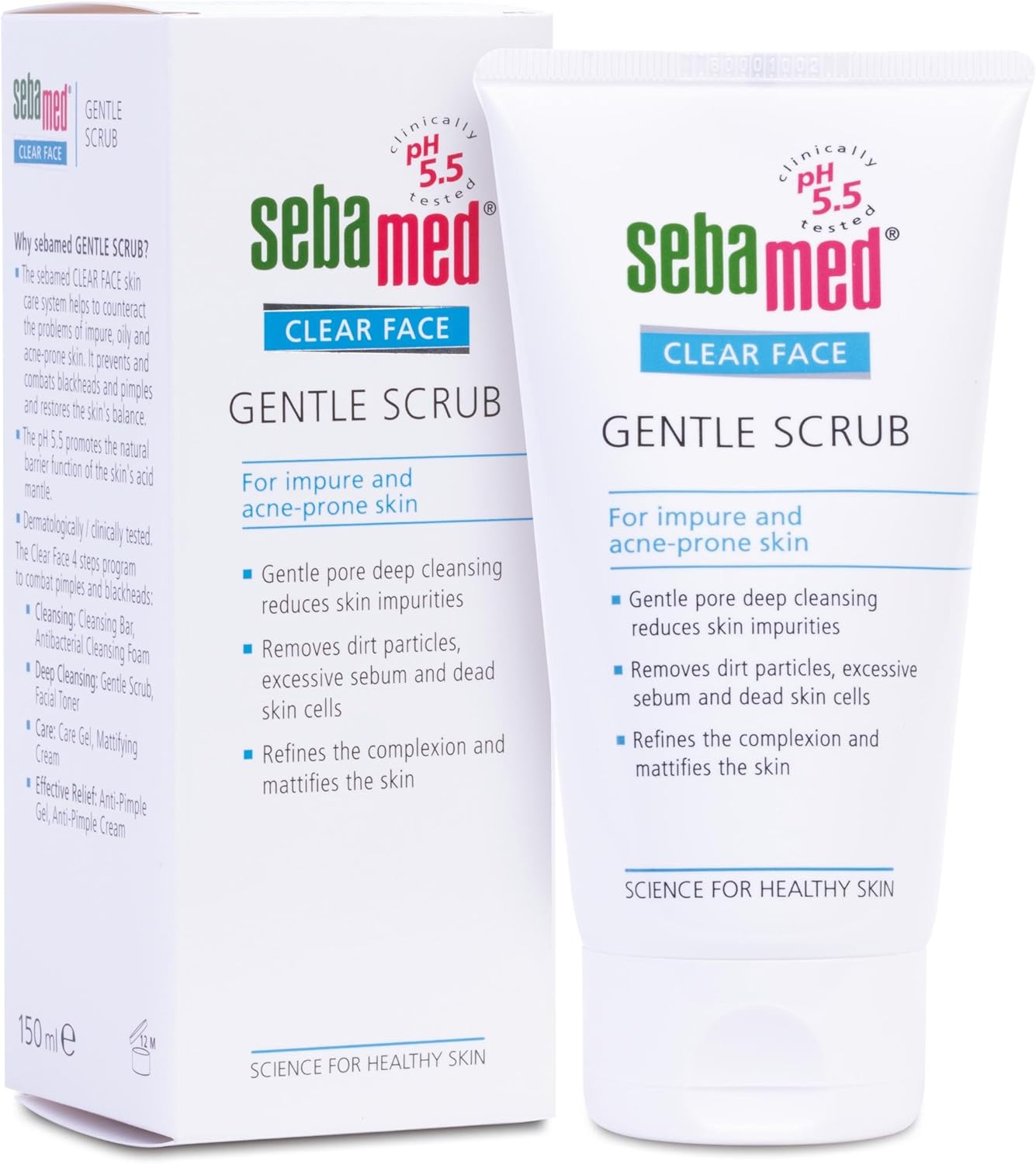 Sebamed Clear Face Gentle Scrub 150Ml
