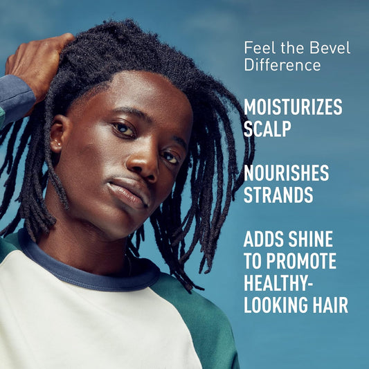 Bevel Essentials 3-in-1 Hair & Scalp Styling Oil for Curly Hair with Tea Tree Oil, Jojoba Oil, and Jamaican Black Castor Oil, 3.4 fl oz (Packaging May Vary)