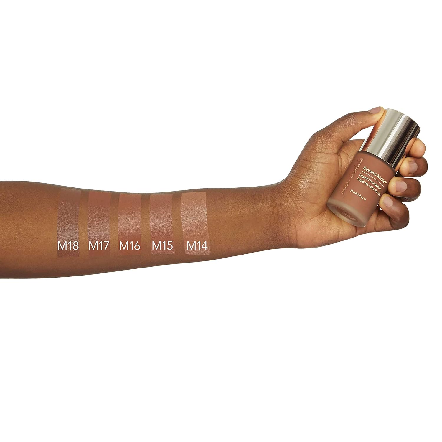 Jane Iredale Beyond Matte 3-In-1 Liquid Foundation, M8 : Beauty & Personal Care