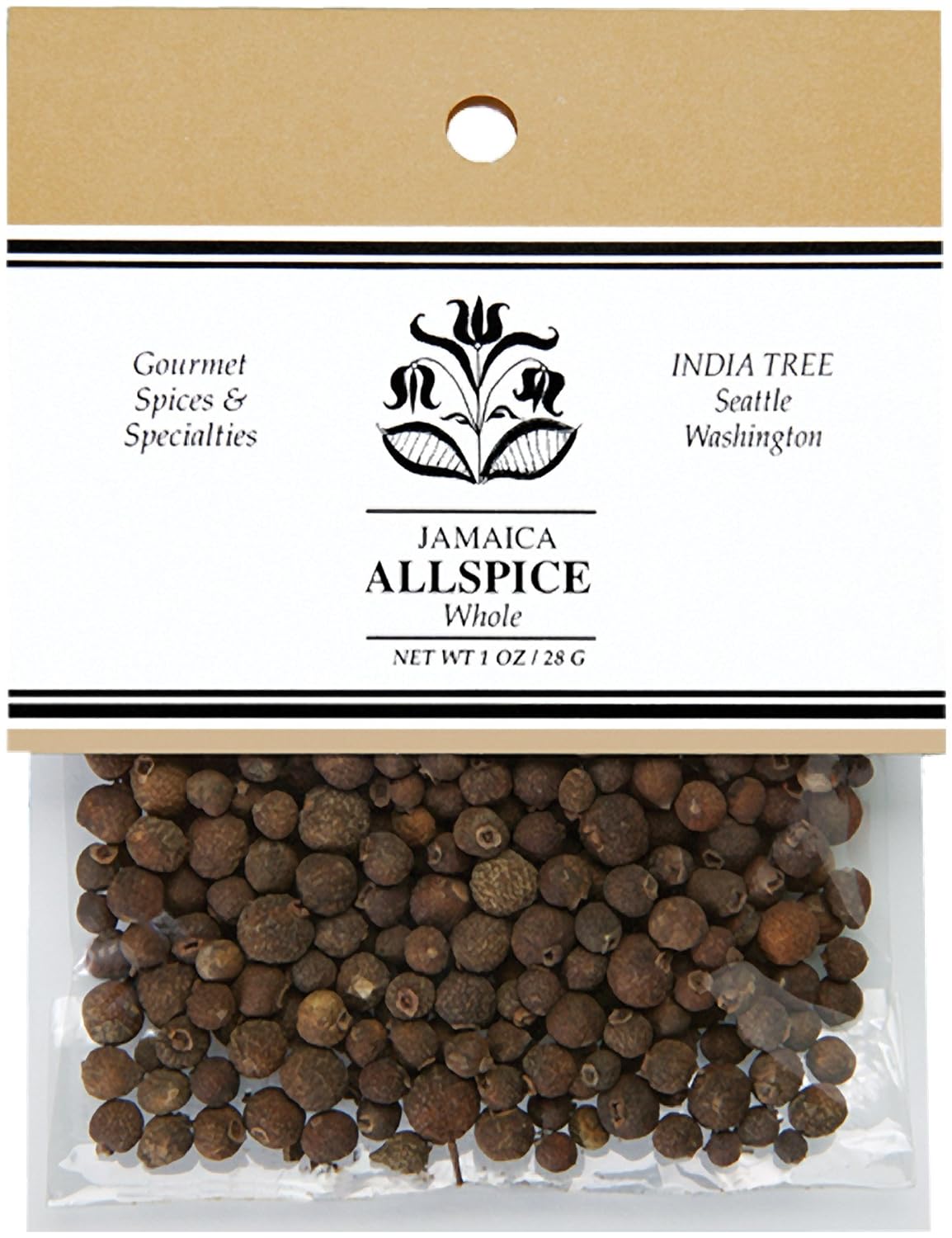 India Tree Allspice Whole, 1.0-Ounce (Pack Of 4)