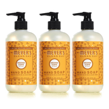 Mrs. Meyer'S Clean Day, Liquid, Orange Clove, 12.5 Ounce (12.5 Ounce (Pack Of 3))