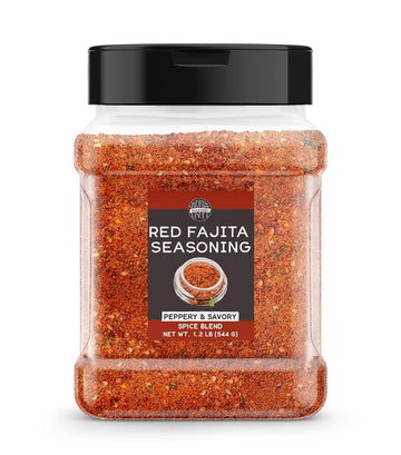 Birch & Meadow Red Fajita Seasoning, 1.2 Lb, Savory & Peppery, Seasoning Blend, Flavorful