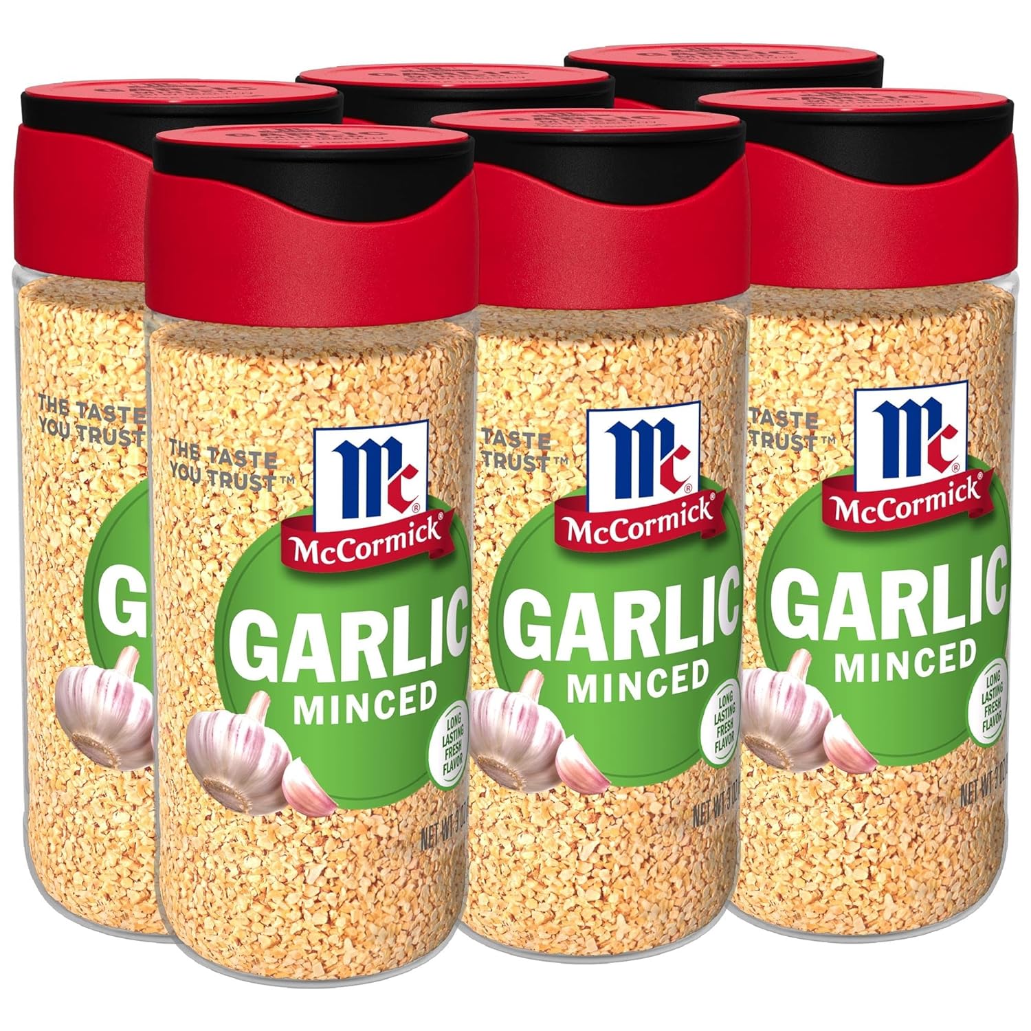 McCormick Minced Garlic, 3 oz (Pack of 6)