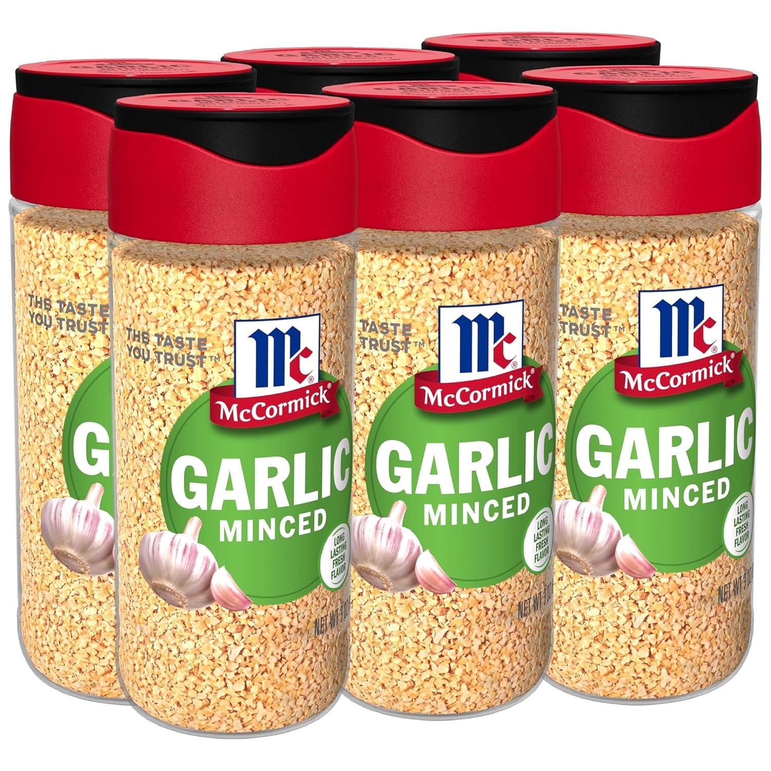 Mccormick Minced Garlic, 3 Oz (Pack Of 6)