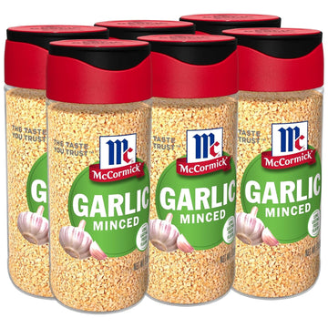 Mccormick Minced Garlic, 3 Oz (Pack Of 6)