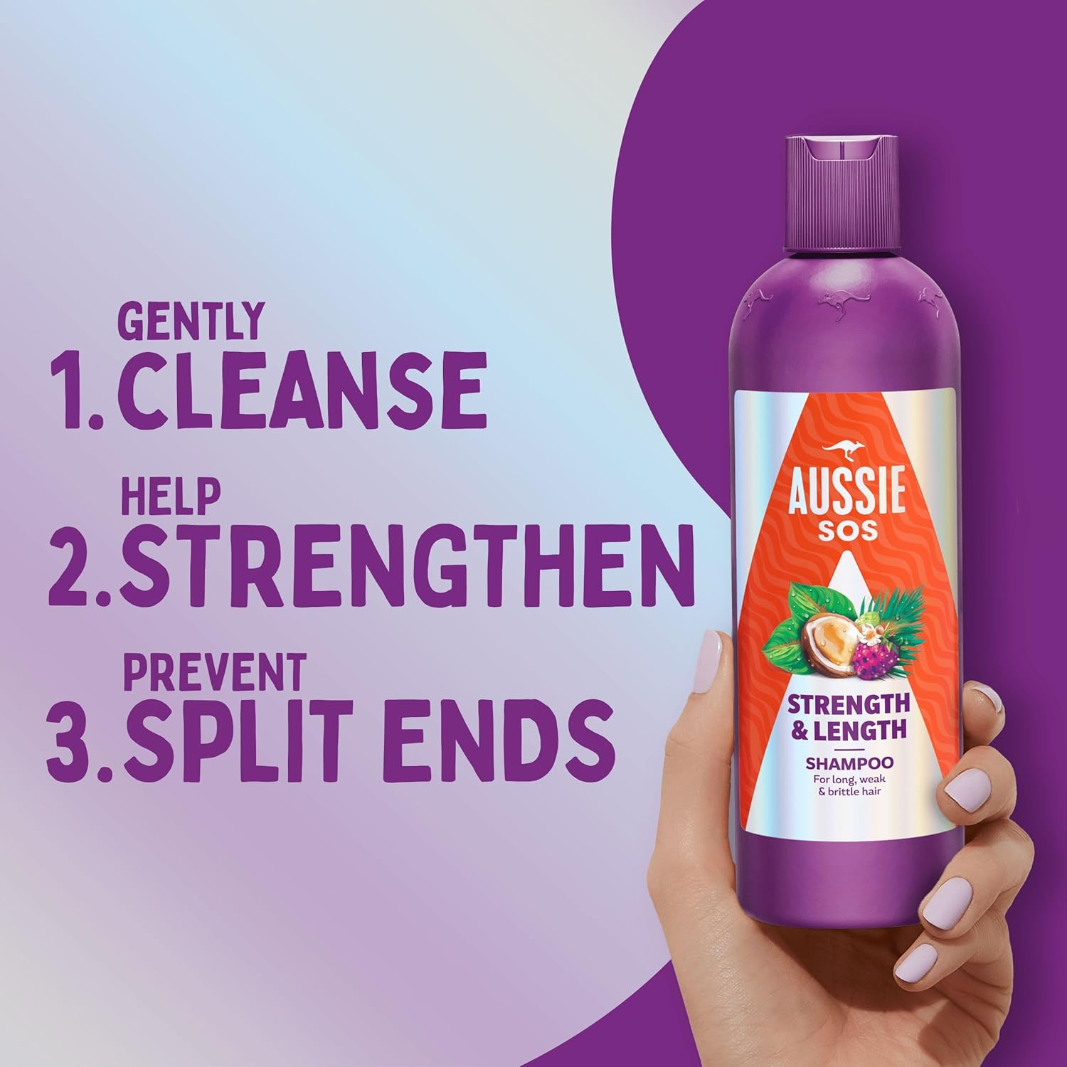 Aussie SOS Supercharged Repair Hair Mask 500ml for Dry and Damaged Hair. Helps Repair and Protect Against Damage Leaving Hair Soft, Smooth and Hydrated for 100 Hours. Vegan Formula : Amazon.co.uk: Beauty
