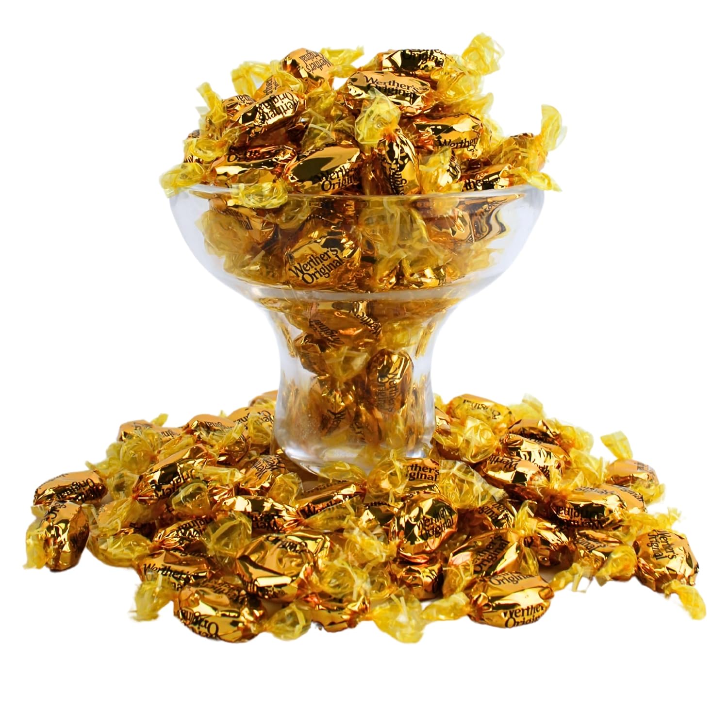 Traditional Butter Caramel Hard Candy Bulk - Werther Original Creamy Caramel Hard Candies, By Queen City Candy Cave (1 Pound) : Grocery & Gourmet Food