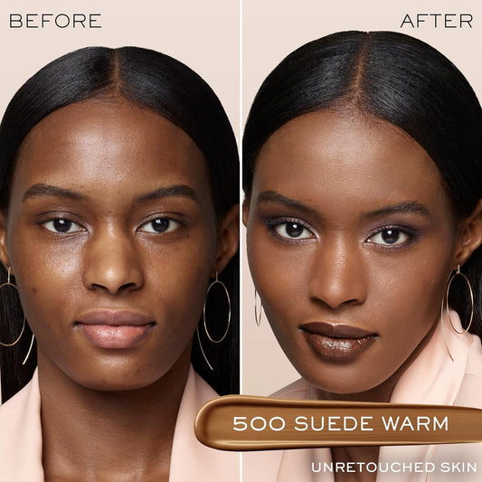 Lancôme Teint Idole Ultra Wear All Over Concealer - Long-Lasting Breathable Full Coverage, Multi-Use For Concealing, Highlighting & Contouring, 500 Suede W 11