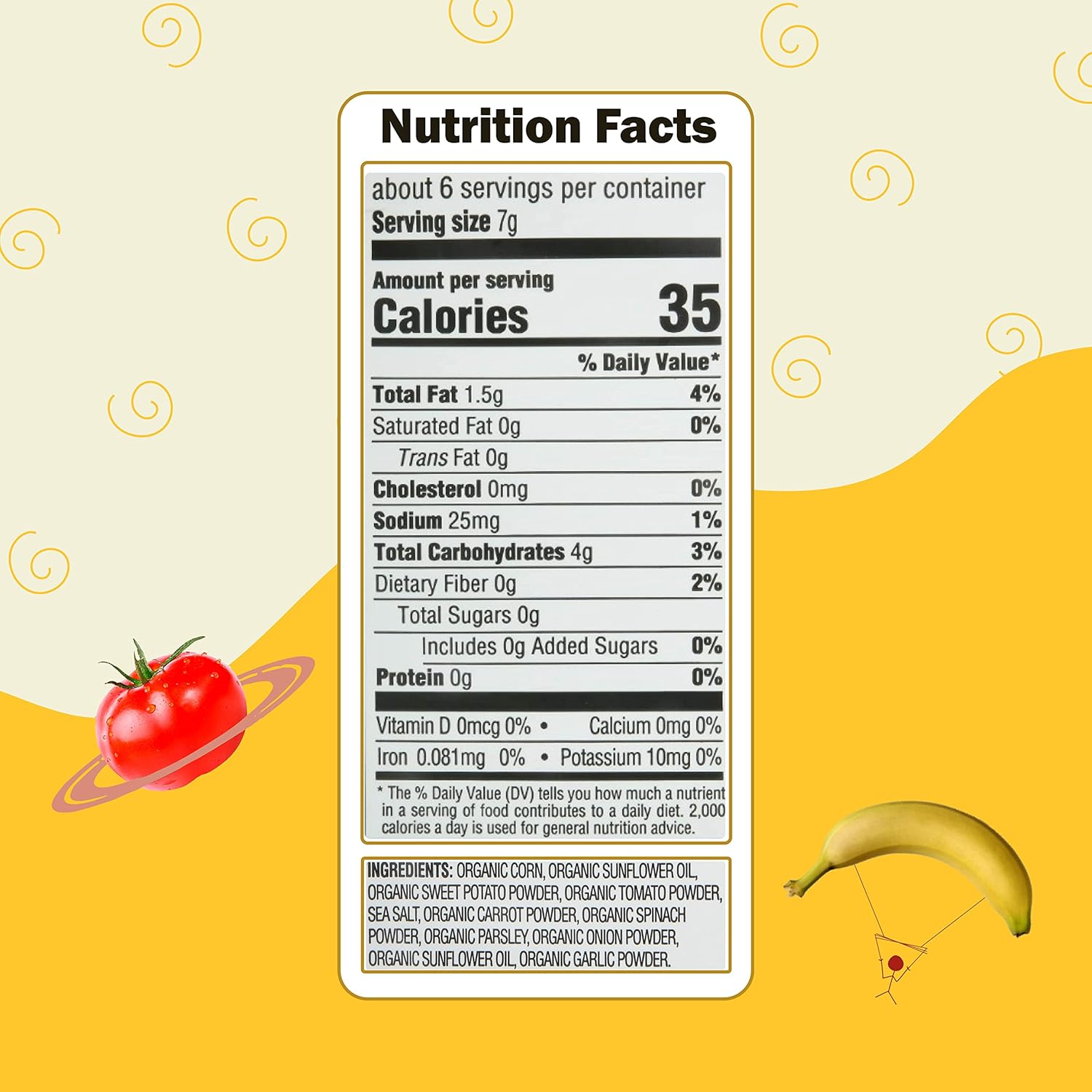 Earth's Best Organic Kids Snacks, Sesame Street Toddler Snacks, Organic Veggie Puffs, Gluten Free Snacks for Kids 2 Years and Older, Original, 1.55 oz Bag (Pack of 4) : Baby