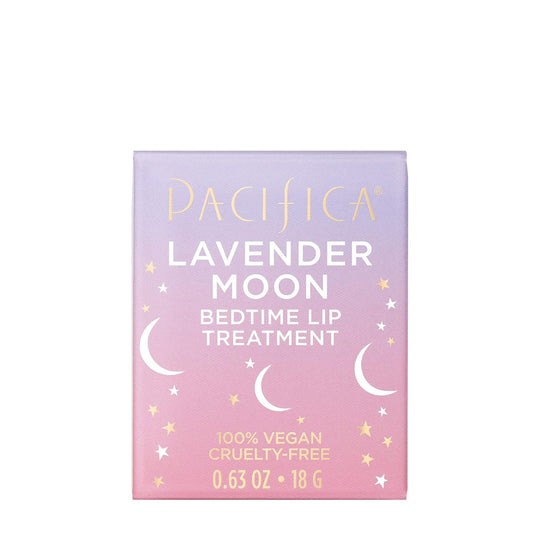 Pacifica Beauty, Lavender Moon Bedtime Lip Treatment, Lip Mask For Chapped, Cracked, Dry, Wrinkled Lips, 100% Vegan And Cruelty Free , Clear , 0.63 Ounce (Pack Of 1)