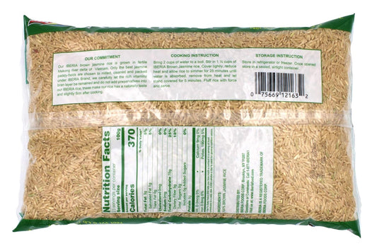 Iberia Brown Jasmine Rice, 5 Lbs