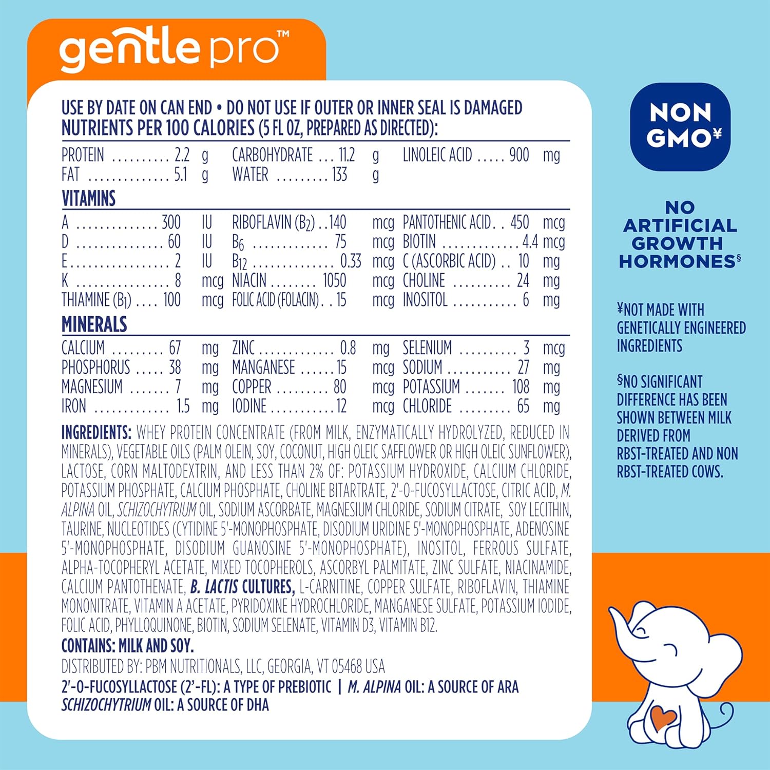 Good Start | Dr. Brown’S Gentle Pro, Baby Formula Powder, For Sensitive Tummies, Easy Digestion And Softer Poops, Infant Formula With Probiotics, Dha, Non-Gmo, 20 Ounce