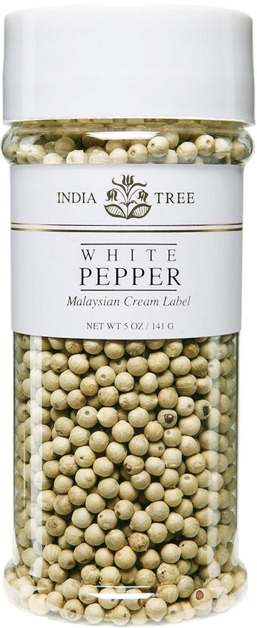 India Tree White Pepper, 5 Oz