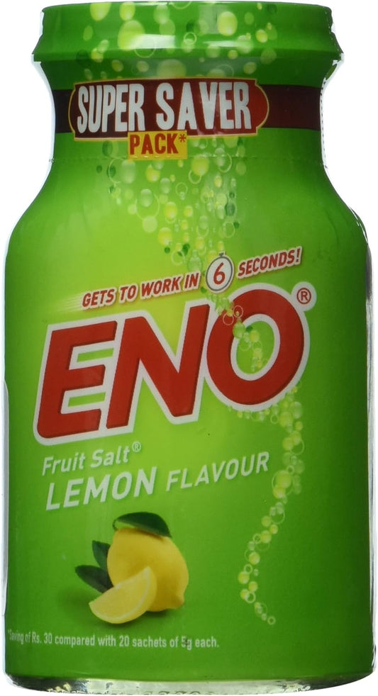 Eno Fruit Salt Lemon Flavour 100 Gram Pack