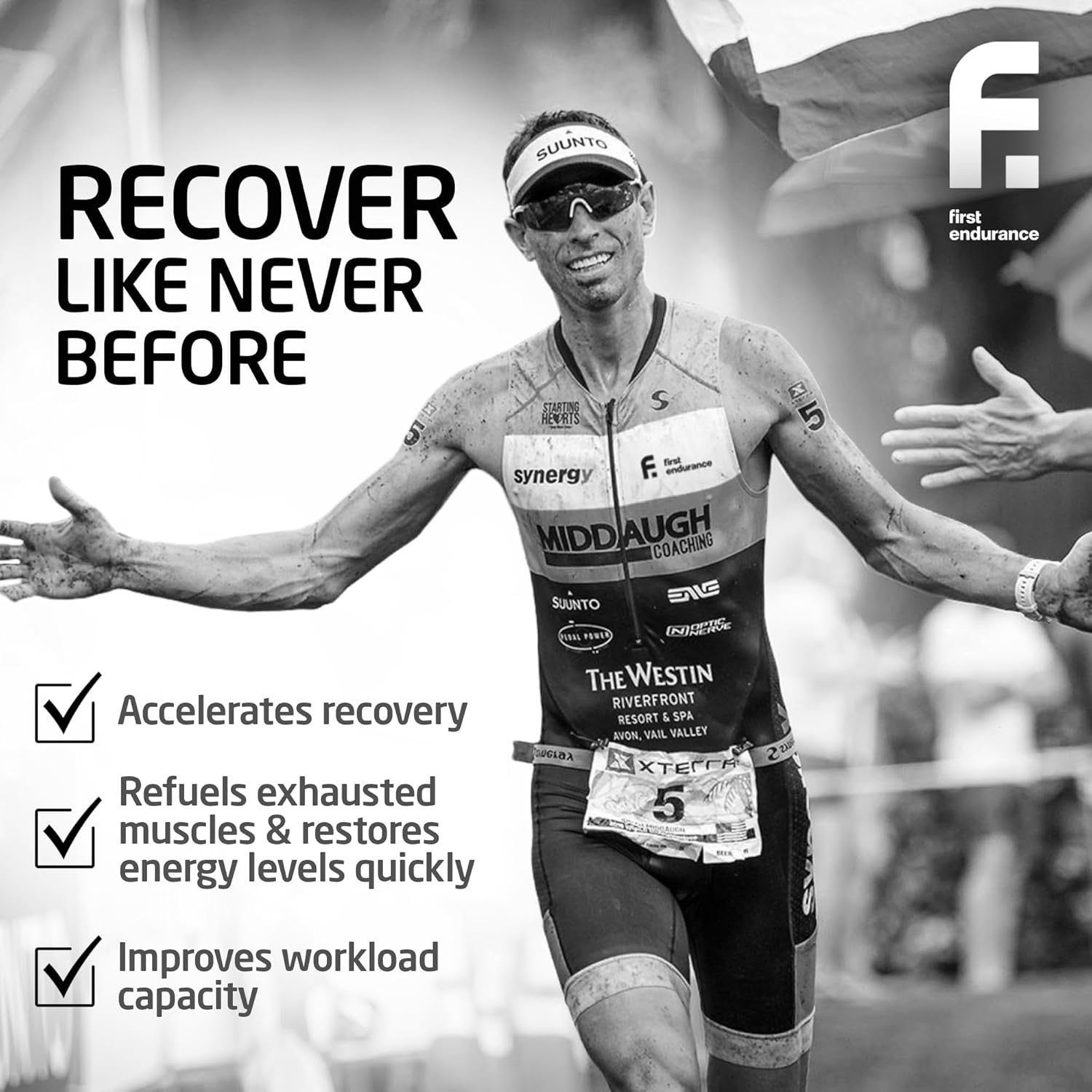 First Endurance Ultragen Workout Recovery Drink Powder, Protein Mix, Boosts Energy, Accelerates Recovery | Tropical Punch, 15 Servings : Health & Household