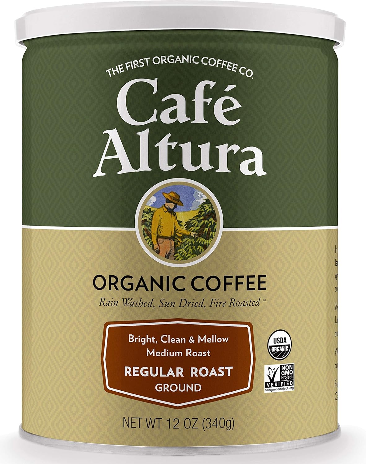 Cafe Altura Organic Coffee, Regular Roast, Ground Coffee