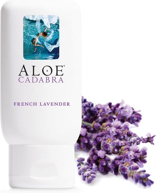 Aloe Cadabra Organic Lube French Lavender, 2 Pack : Health & Household