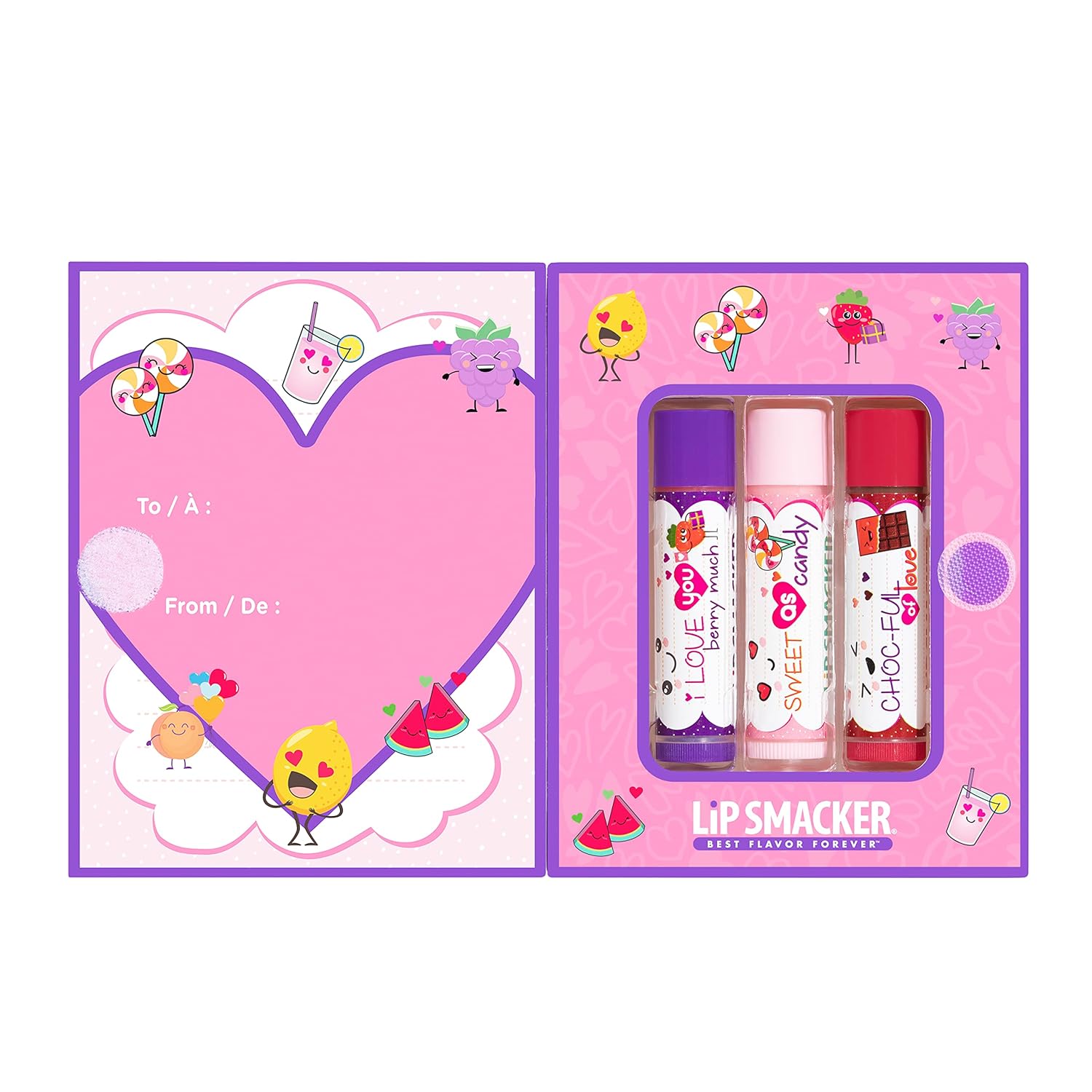 Lip Smacker Valentine'S Day Collection Story Book Pink Cover