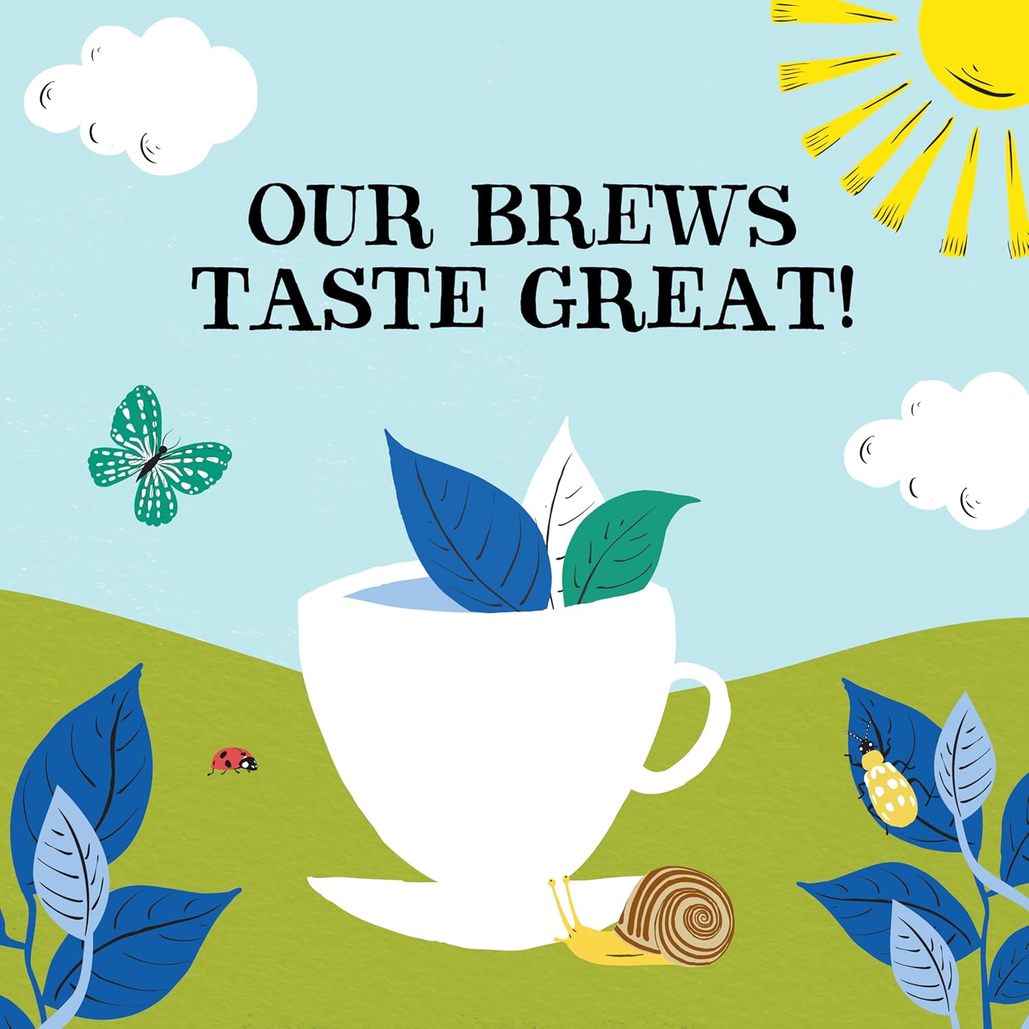 Clipper Tea Organic Fairtrade Everyday - Usda Organic, Non-Gmo, Fair Trade, Sustainable Caffeinated British Tea, 4 Pack, 320 Unbleached Tea Bags - New Foil Free 100% Recyclable Packaging : Grocery & Gourmet Food