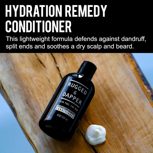 RUGGED & DAPPER Hydration Remedy Conditioner for Men, 8 Oz