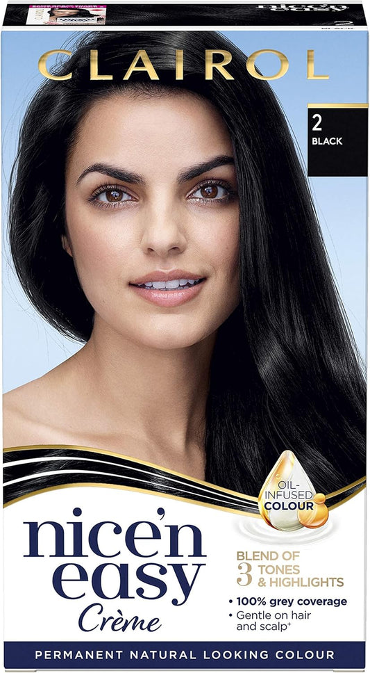 Clairol Nice' N Easy Crème, Natural Looking Oil Infused Permanent Hair Dye, 8A Medium Ash Blonde & Root Touch-Up Permanent Hair Dye, 8.5A Medium Champagne Blonde