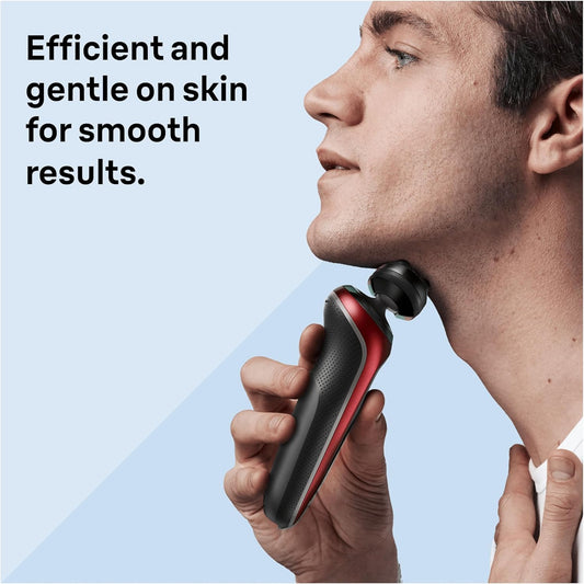 Braun Series 6 Electric Shaver, Up To 60 Min, Wet & Dry Razor For Men With Precision Trimmer Attachment, Cordless, 100% Waterproof, 62-G1200Si, Grey