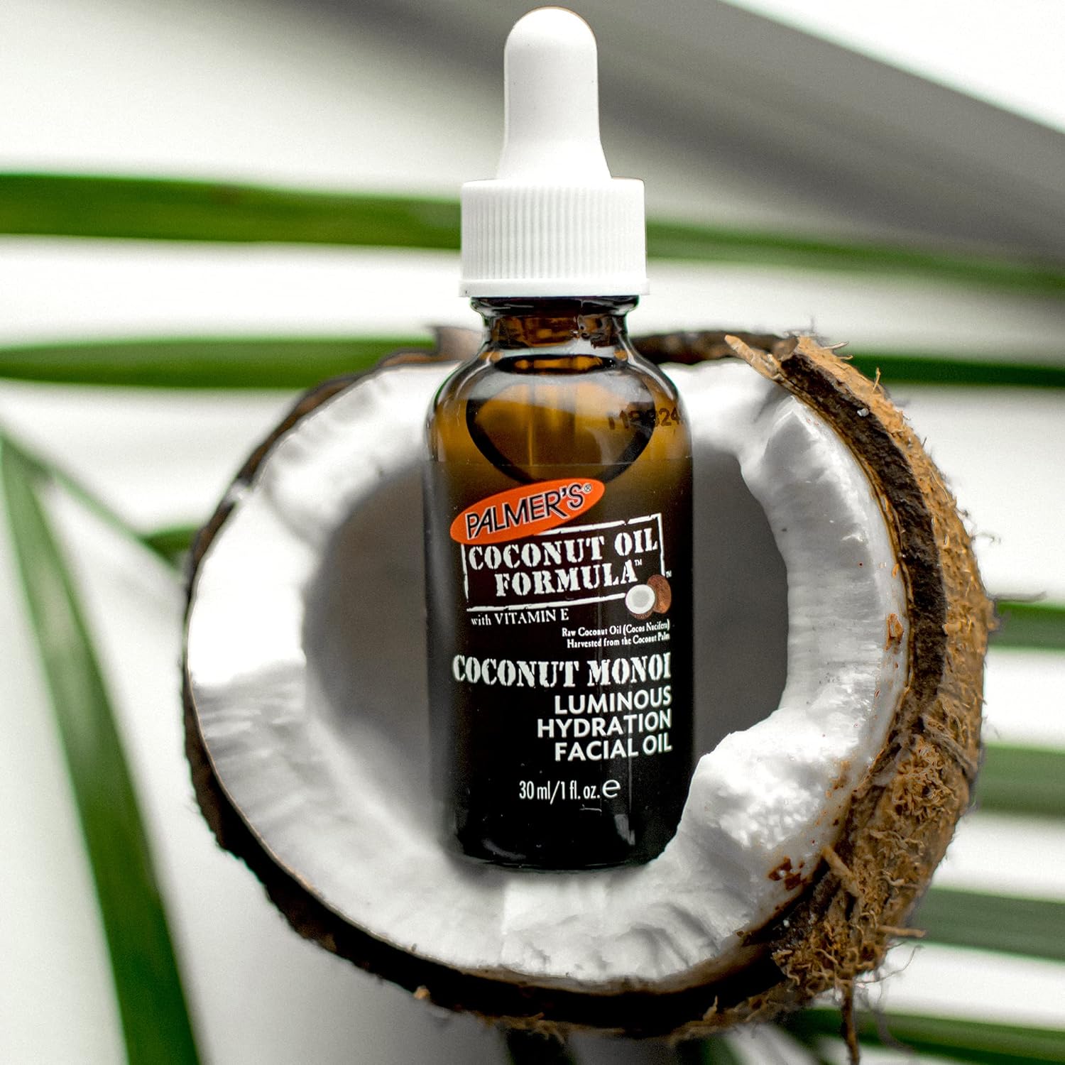 Palmer's Face Oil + Face Scrub, Coconut Oil Formula with Vitamin E Skin Care Bundle, Made with Fair Trade Coconut Oil & Monoi, Includes 1 Facial Oil (1 fl oz) and 1 Face Exfoliator (3.17 oz) : Everything Else